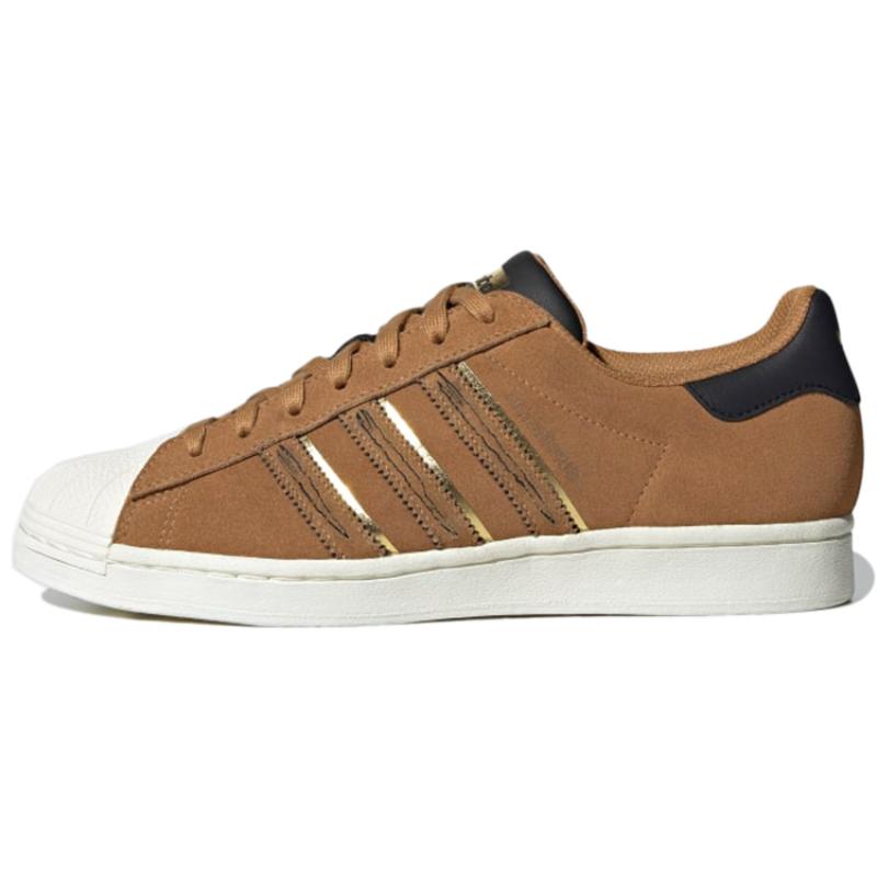

Adidas Originals Superstar Cny Brown White Black Sneakers GX2154 44