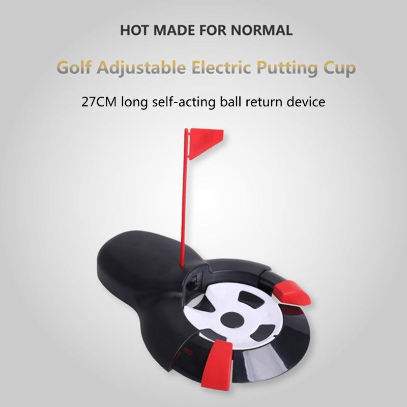Auto Returning Practice Putting Return Machine Golf Putting Cup Golf Training Aid Golf Ball Return Machine Easy To Use