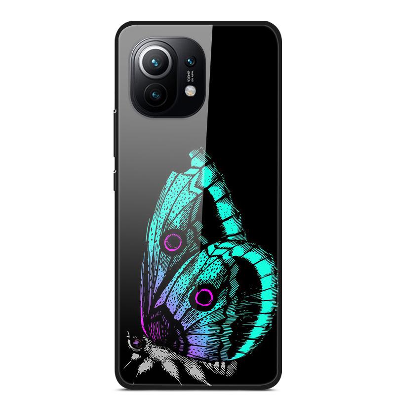 Luxury Cover Case for Xiaomi mi 11 Tempered Glass Cover for Xiaomi mi 11 Lite 5G NE Phone Case for Xiaomi Mi 11 mi11 Lite Coque