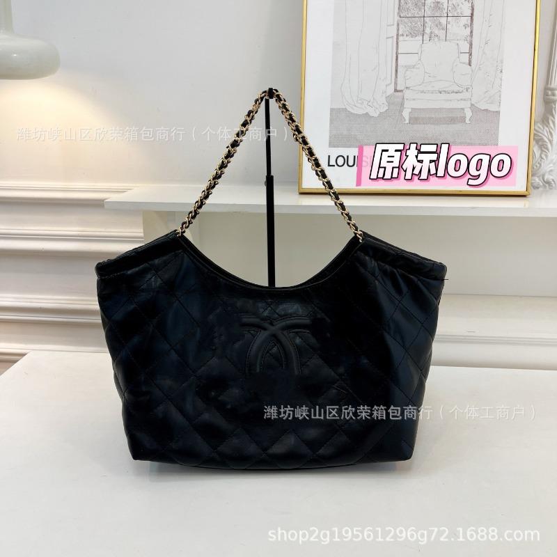 New tote bag large capacity beach bag denim shoulder commuter women's bag versatile shopping bag