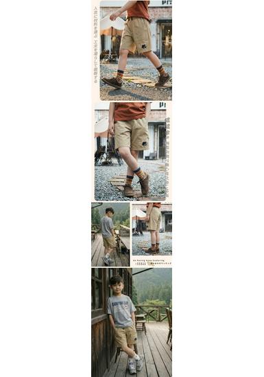 Japanese Summer Cotton Shorts for Girls and Boys - Casual, Trendy, Cargo Style