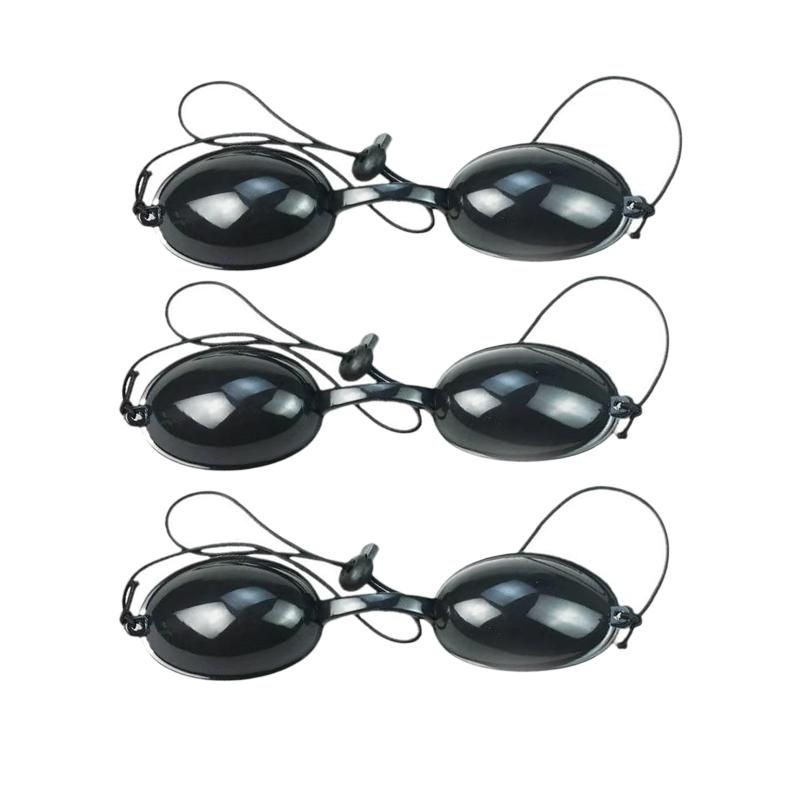 10 Stück Schutzbrille für IPL Laser LED UV-Lampenbehandlung UV-Augenschutz Sonnenbank Bräunungsbrille Sonnenbrille