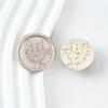 Flower Wax Seal Stamp Brass Head Bees Sealing Wax Stamp for Invitation Greeting Card Envelope Scrapbooking Decorations