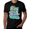 T-shirt Poster Film Palm Springs Maglietta in Cotone a Maniche Corte per Sport Attivi