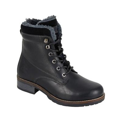 Womens/Ladies Leather Ankle Boots