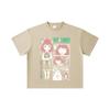 260 GSM Double Yarn 32 Count 100% Cotton Spy x Family V4 Anya Print Unisex Heavy Cotton T Shirt