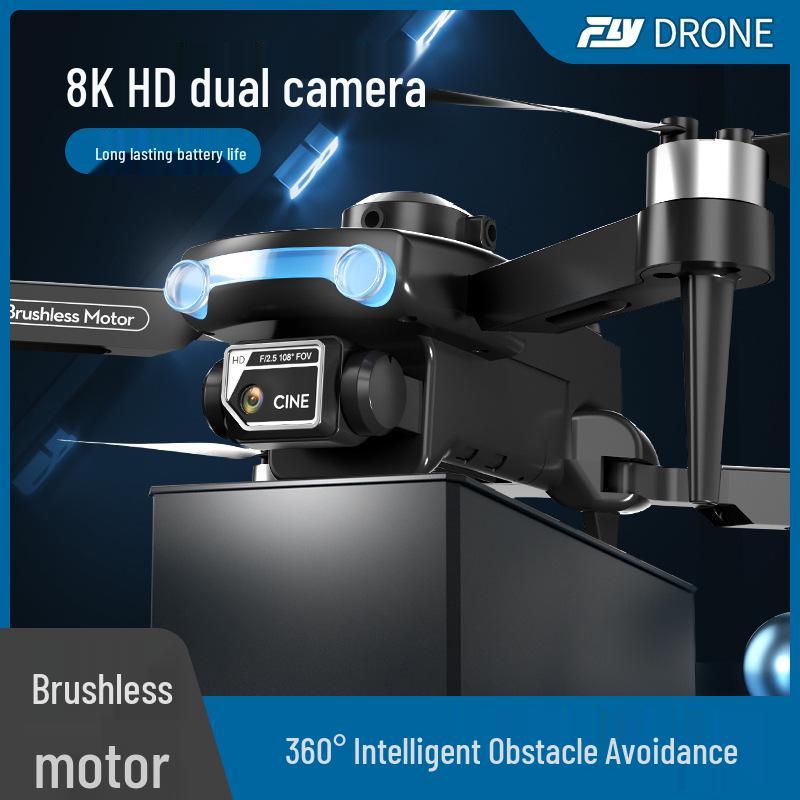 High-Definition Drone with Brushless Motor, Optical Flow, and Obstacle Avoidance