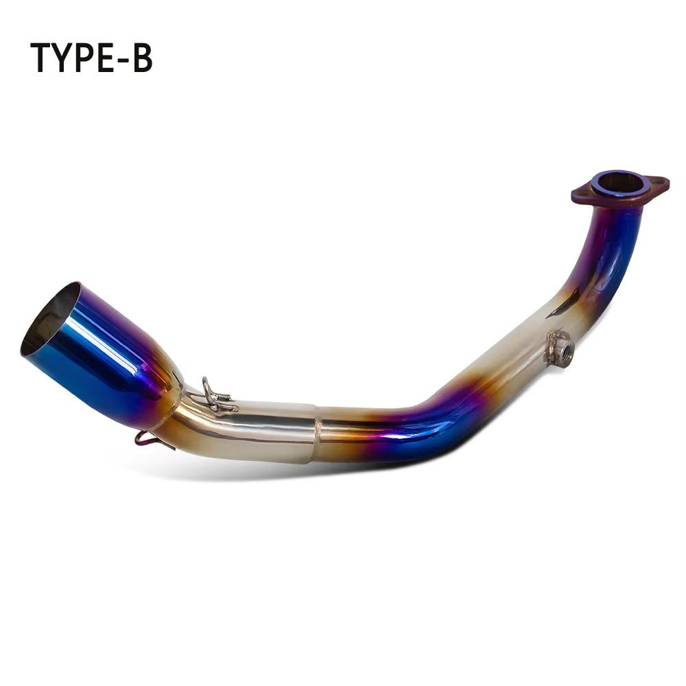 high quality Exhaust Stainless Front Pipe 51MM Interface Motorcycle Escape Header Tube For GY6 Zuma 125CC 150CC 200CC Scooter