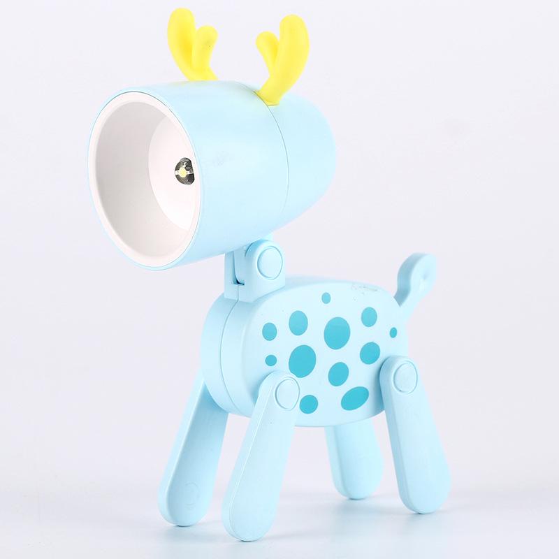 Spotted Puppy Mini Night Light - Cute DIY Cartoon Lamp for Desk