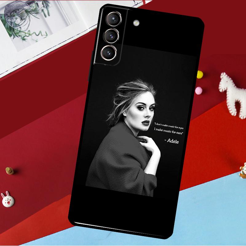 Adele Adkins Case For Samsung Galaxy S22 S23 Ultra S21 FE S8 S9 S10 Plus Note 10 20 Ultra S20 FE Coque