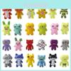 Creative Fuggler Tooth Monster Model Toy Ornament Set For Kids And Collectors