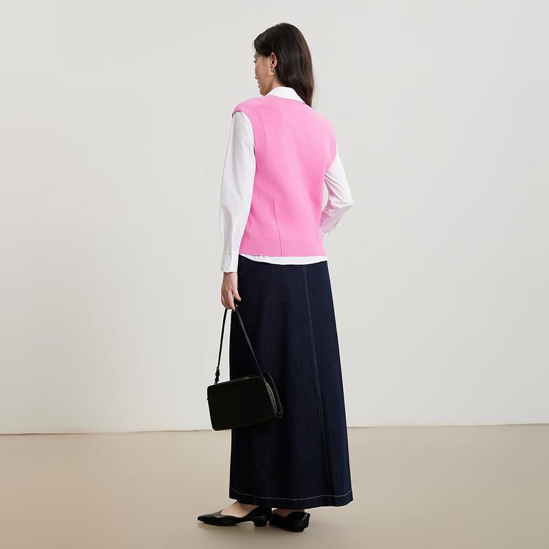 Gaojin Casual V-Neck Knit Vest