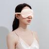 Seidig-weiche Schlafmaske für Damen Herren Verdunkelnde Augenmaske zum Schlafen Verstellbare Bequeme Nachtabdeckung für Reisen Nickerchen Migräne Linderung