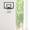 32cm/12.6in Dunkable Basketball Stand Iron Frame Home Indoor Basketball Stand Wall Mounted Basketball Stand Non Perforated
