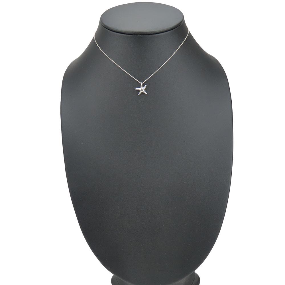 Used TIFFANY&Co. Necklace Star Fish Silver925 3g Silver El Saperetti