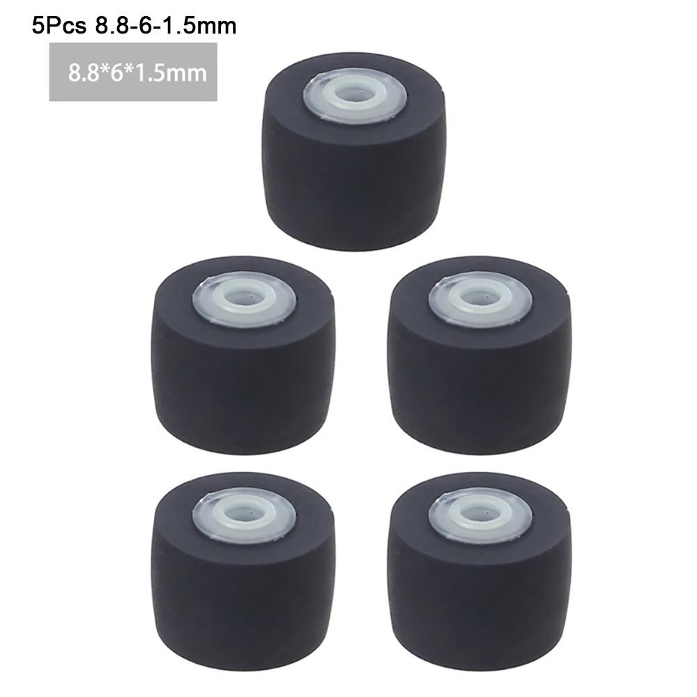 5Pcs Rubber Tape Recorder Pinroller Multi Specification Belt Pulley Wheel  Audio Recorder Repair 5pcs 8.8-6-1.5mm