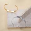 Customized Open Bangle Engraved Name Sentence Logo Bracelet Personalized Stainless Steel Jewelry Men Women 2026 New Year Gifts