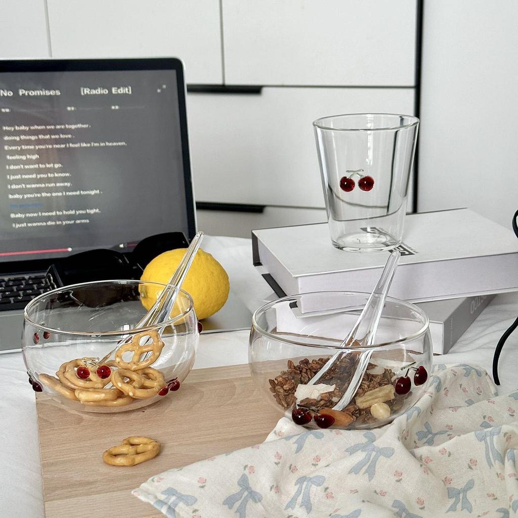 Butterfly Stem Glass: High Borosilicate for Water, Juice, Wine - Elegant Ins Style