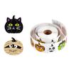 500 Stickers/roll Halloween Festival Celebration Stickers Labels Seal Stickers Alien Pumpkin Expression Package