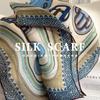 "Italian Old Money Style" Silica Silk Scarf Women's Spring and Summer Mulberry Silk Scarf Fashion Decorative Scarf