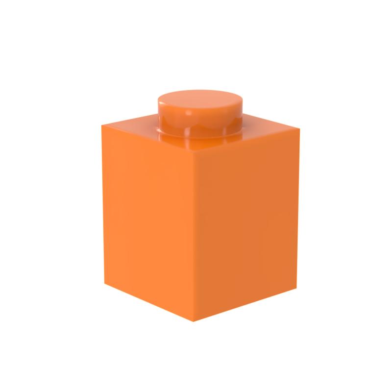 [FunBrick] 20PCS Classic DIY Building Blocks Thick Figures Bricks 1x1 Dots Educational Creative Compatible With 3005 Plastic To