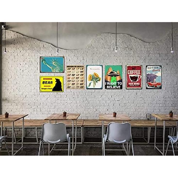 Breeds Of Cattle Metal Tin Sign Wall Plaque Poster For Restaurant Market Farm Ranch Bar Pub Beer Club Wall Home Decor 8x12 Inch