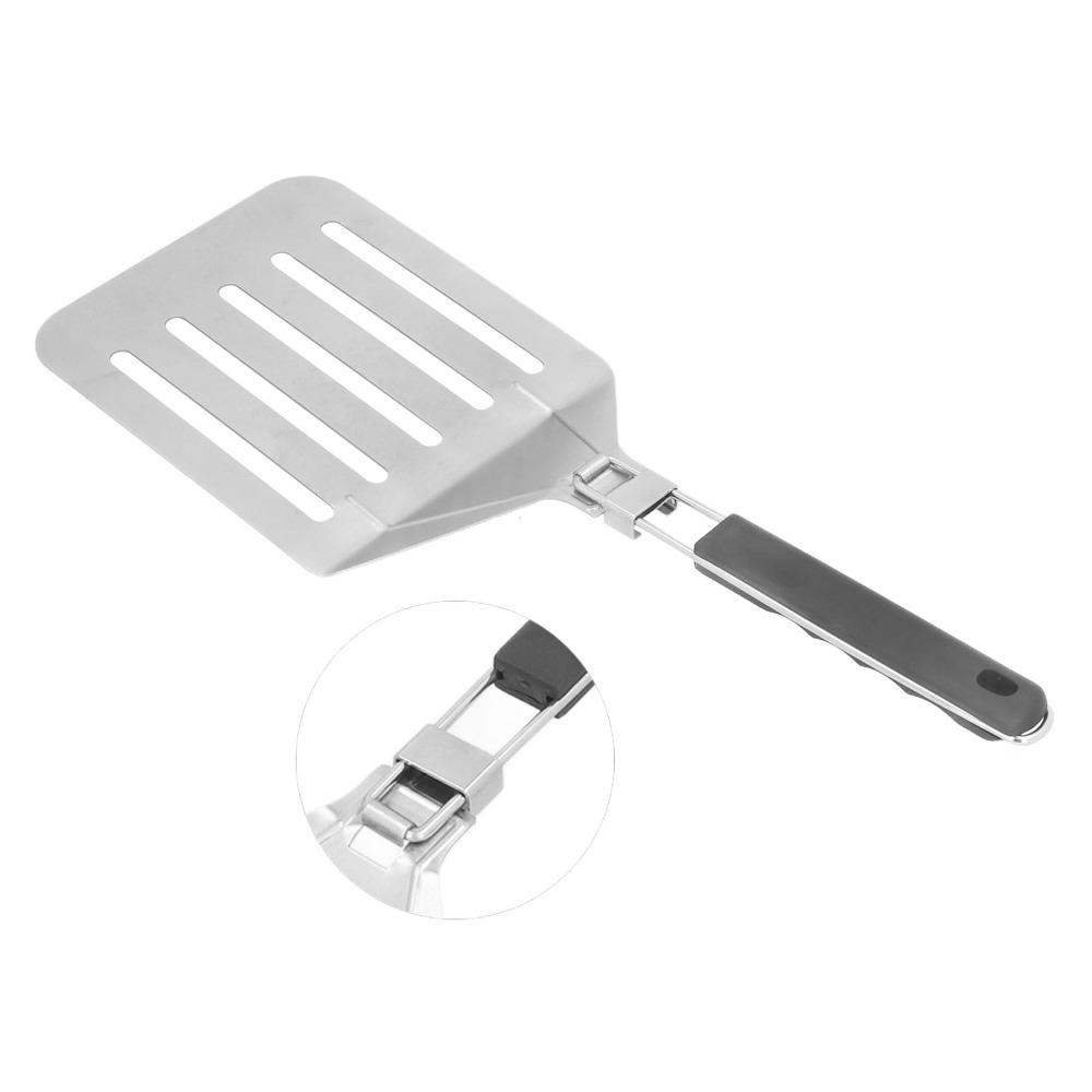 Foldable Pizza Spatula Stainless Steel Transfer Spatula Portable Cake Lifter Pizza Baking