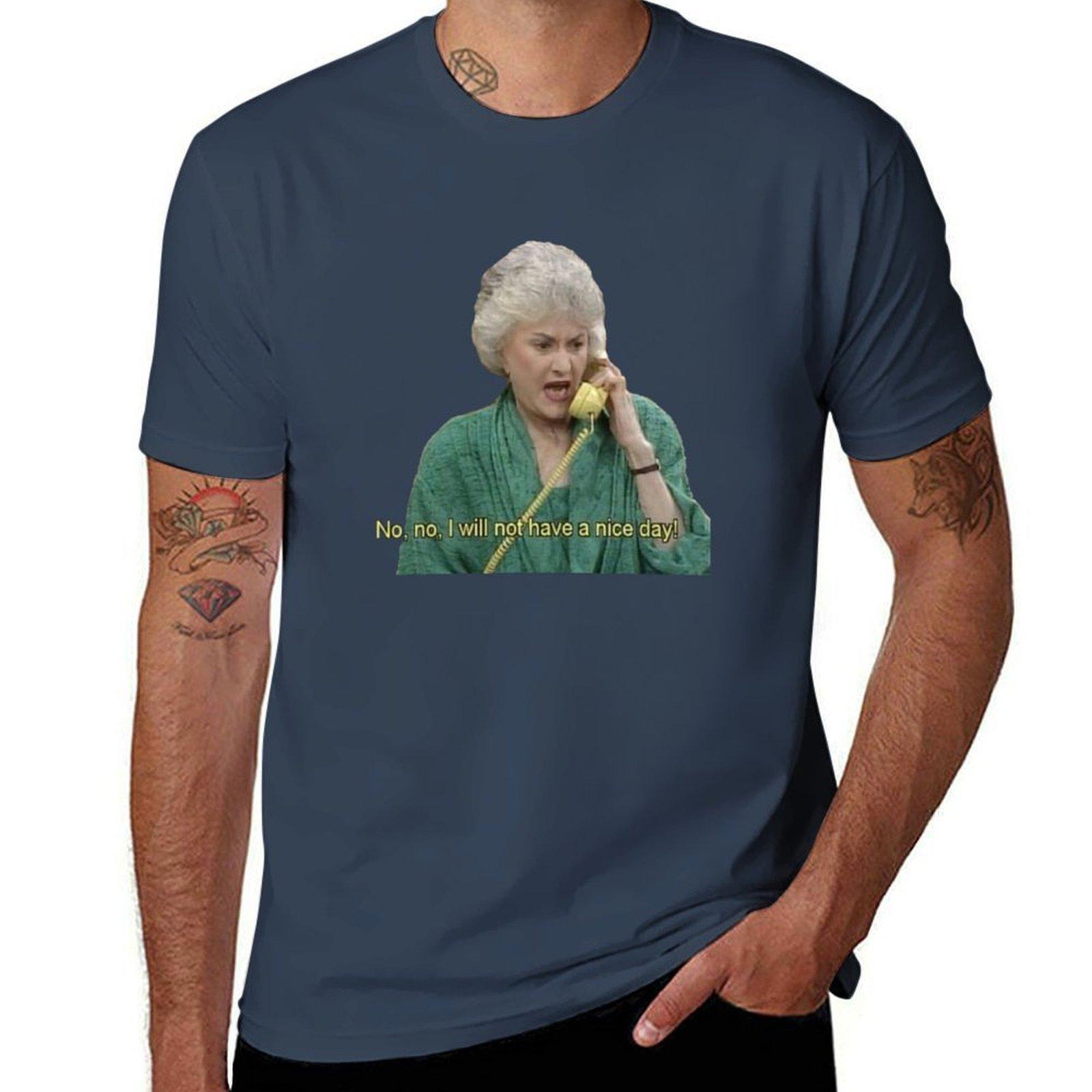 Dorothy Zbornak  The Golden Girls Sticker TShirt Christmas Casual Tee Shirt S
