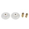 Basin Brass Cover Pop-Up Sink Drain Leak-proof Design Rustproof Material
