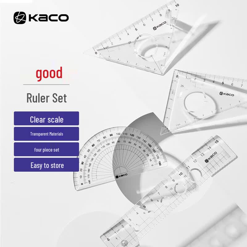 KACO Student Exam Drawing Ruler Set