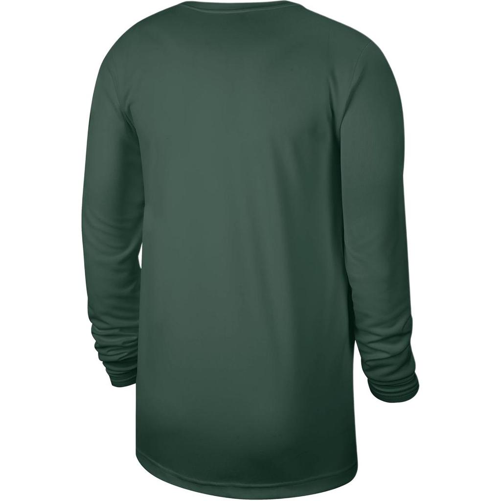 Nike Milwaukee Bucks NBA Crew Neck Pullover Simple Long Sleeve T-Shirt Unisex Tops HF1482-323
