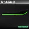 Luminous Car Handle Protector Stickers Door Handle Night Glowing Protector Decals For Tesla Model 3/Y Car Exterior Accessories