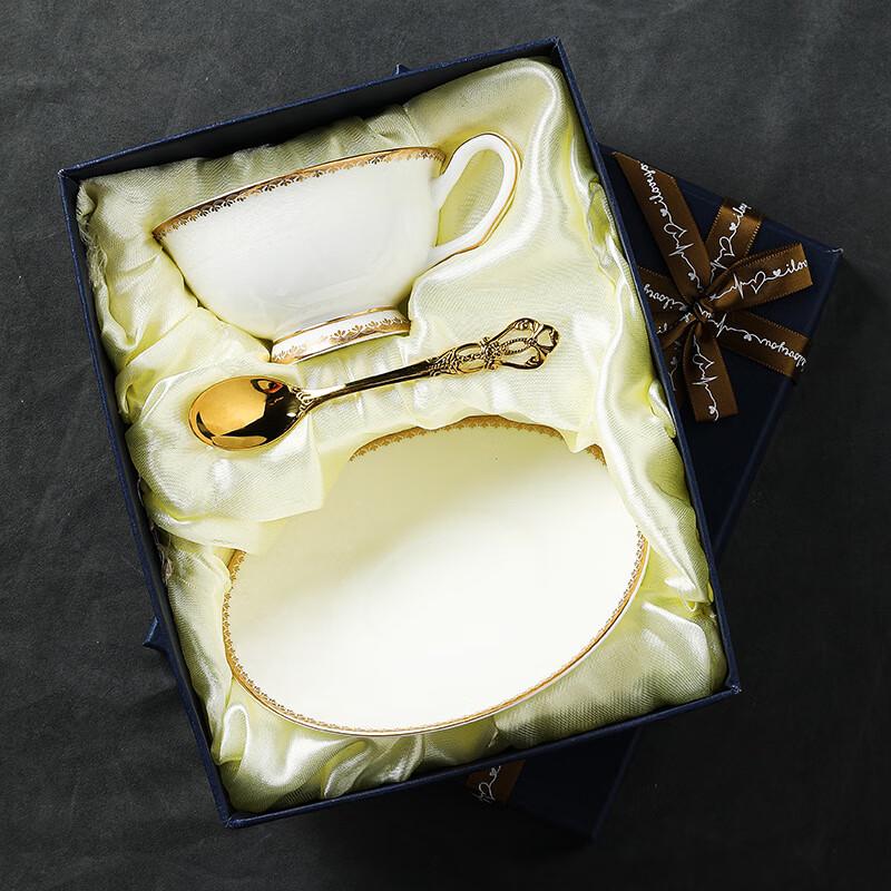 Shangqi Ceramic Coffee Cup & Saucer Gift Set