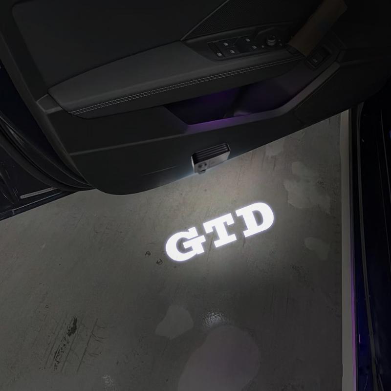 

HD LED For GTD 4MOTION Logo Golf 4 5 6 7 Passat Polo Touareg Touran Magotan Car Door Courtesy Light HD Projector Welcome Lamp 1pcs For 1 Door