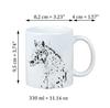 Noriker - cup with a horse, cute cup with graphics, a gift with your photo from the Art-Dog brand