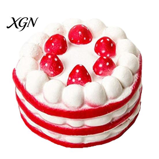Realistic Cake Toy Simulated Squeeze Soft Slow Rising Rainbow Layer Anxiety Relief Slice Stress Sensory for Adults Kids Classroom