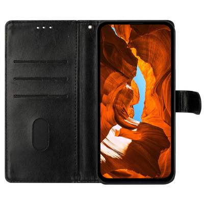 Für Honor X5b Plus/X5b Brieftaschen-Handyhülle Schmetterling Floral Prägung Leder Klapphülle