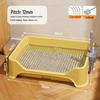Splash-Proof High-Sided Dog Toilet for Teddy and Poodle - Easy To Clean Pet Loo