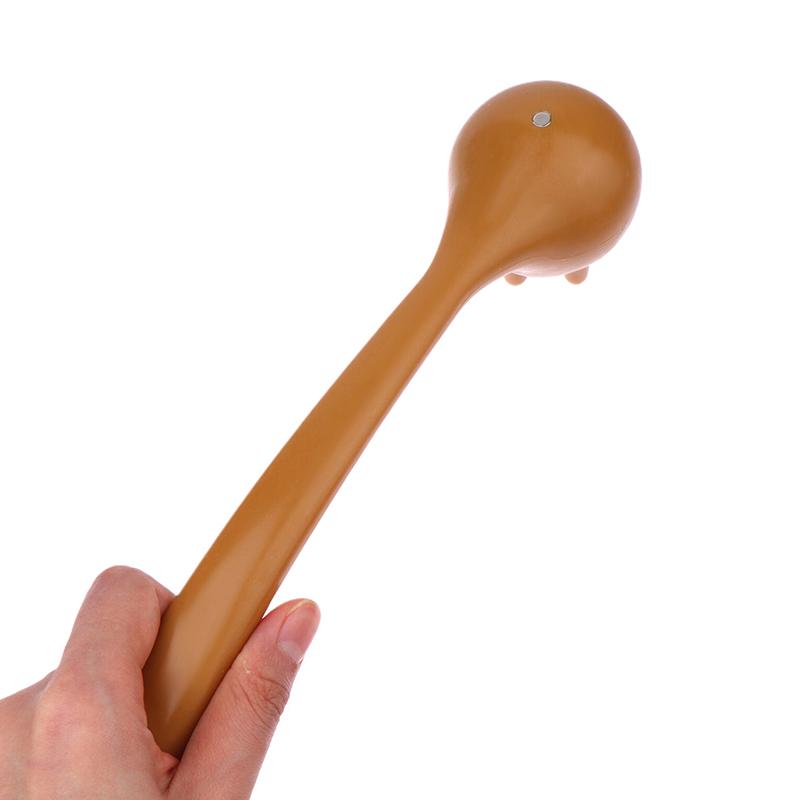 1 Pcs Manual Back Massage Hammer Tool, Silicone Long Handheld Hammer For Body Legs Arms Back Knock Scratcher For Home Office Gym