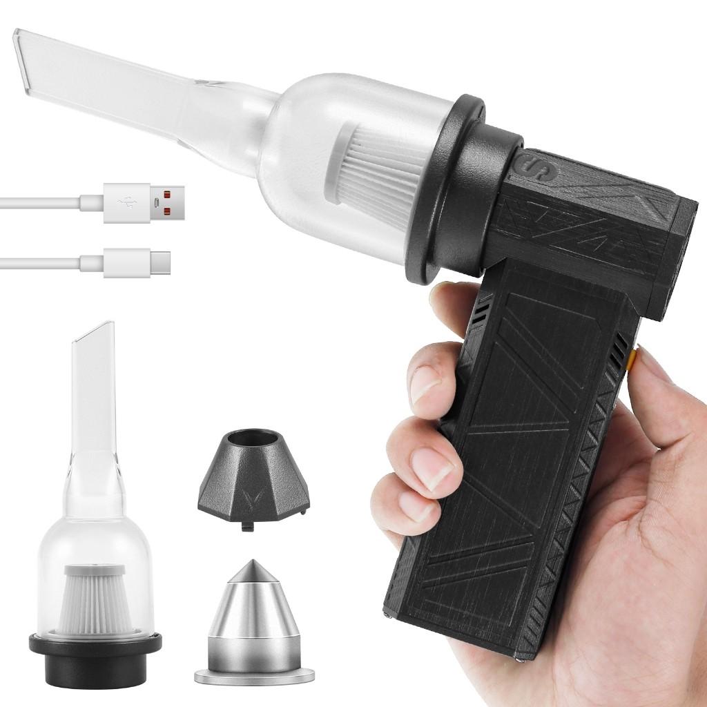 120W  Powerful Mini Turbo Jet Fan Multifunctional Rechargeable Air Blower 130000RPM Portable Cordless Electric Air Duster