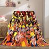 Japanese anime cartoon NARUTO famous Uzumaki Naruto blanket soft home furnishing nap decoration four seasons warm Sherpa blanket B5