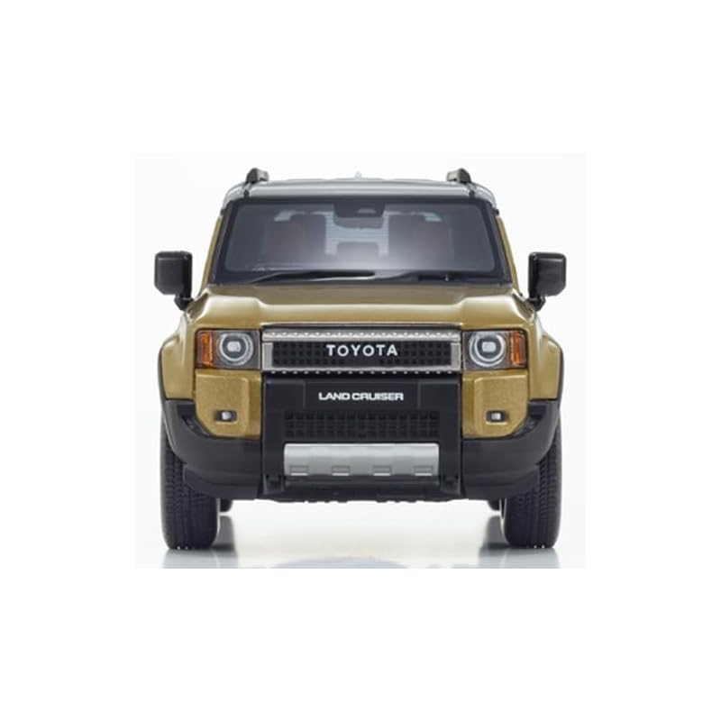 Kyosho Original 1/43 Scale Toyota Land Cruiser 250 ZX First Edition (Sand/Light Gray) Finished Product KS03927SG1
