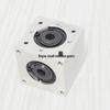 57x57 Small Bevel Gear 90° Right Angle Converter, 1:1 Gear Ratio, Hexagonal D-Hole Shaft Keyway