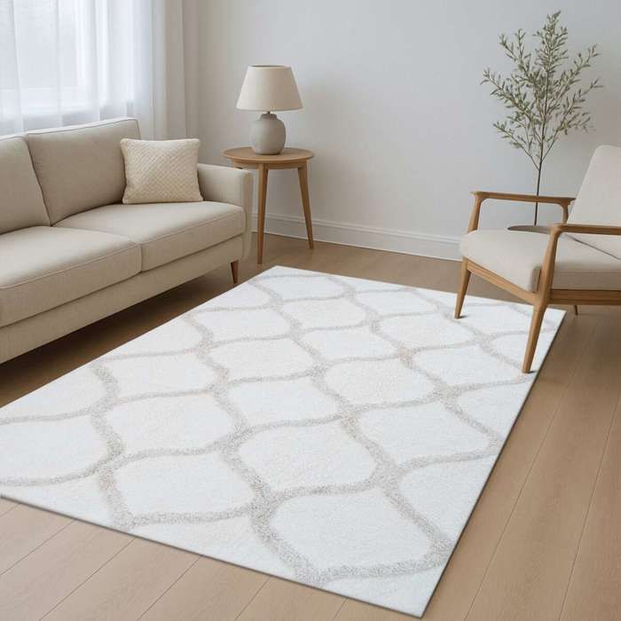 Tapis - THE DECO FACTORY - Berbère - Coton lavable - 60x90cm - Rectangulaire
