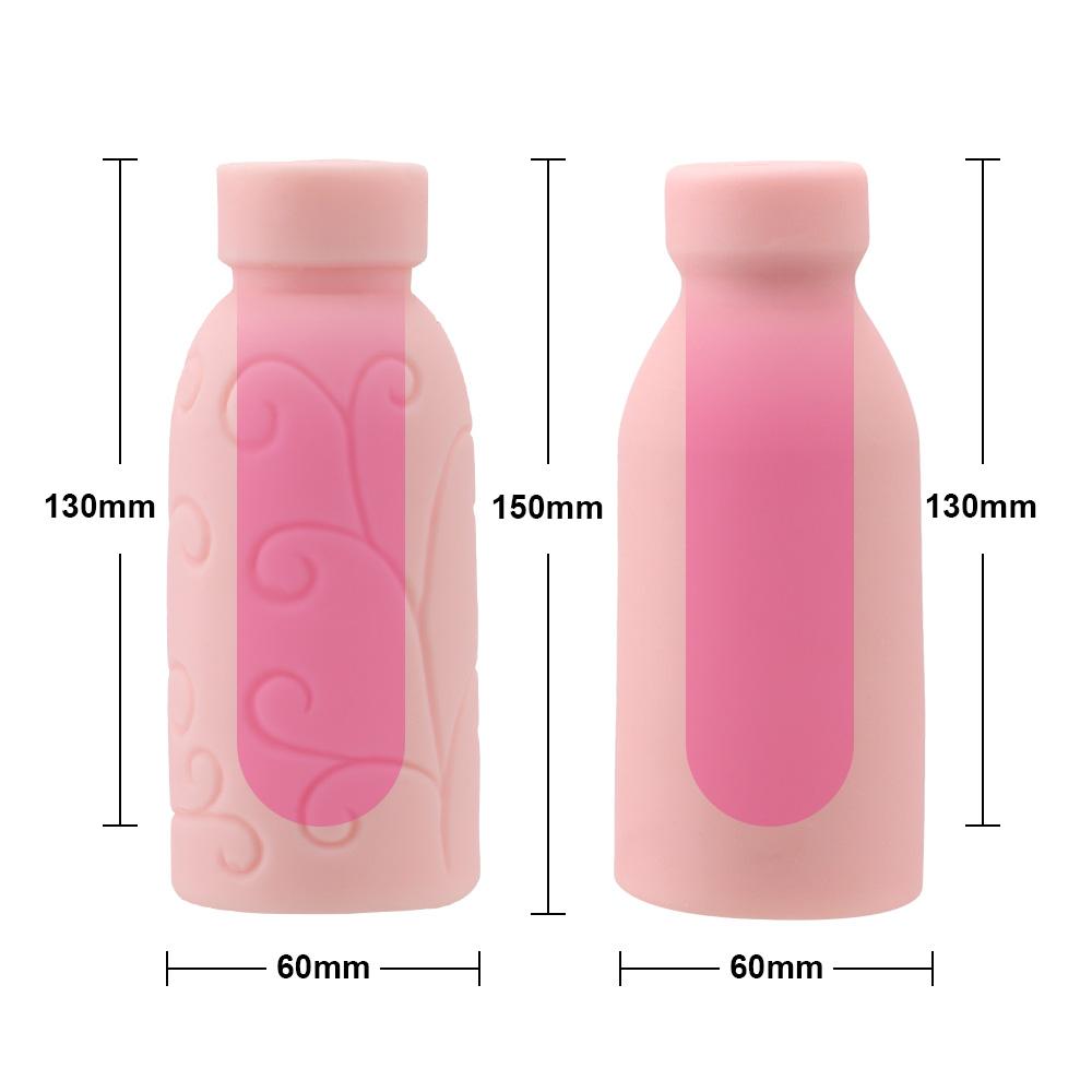 Sex Toys for Men Erotic Oral Blowjob Bottle Shape 3D Artificial Vagina TPE Male Masturbation Cup