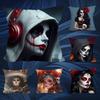 Mexican Skull Girl Catrinas Pillow Case For Room Sofa Cushion Cover Suitable For Home Bedroom Decoration And Protector