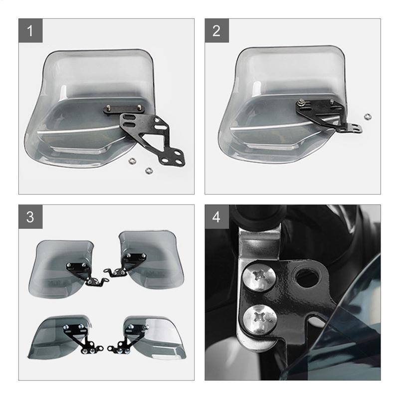 Windproof Motorcycle Hand Guard Scooter Handlebar Hand Protector Motorcycle Handguards Hand Guards Protector Fit For Motorcycle