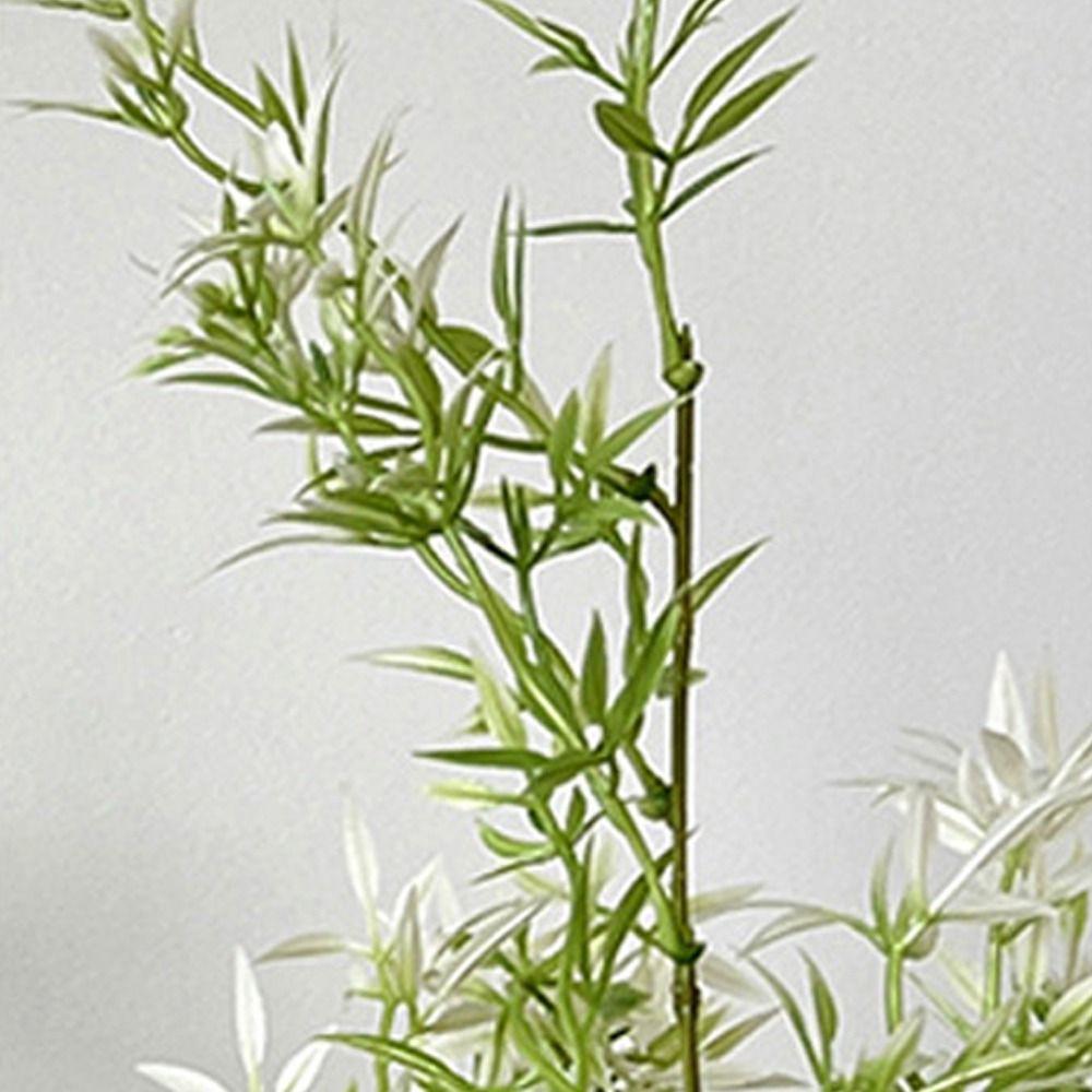 Forest Style Artificial Green Plant Palm Leaves Fake Plants Simulation Flower  Outdoor Decor