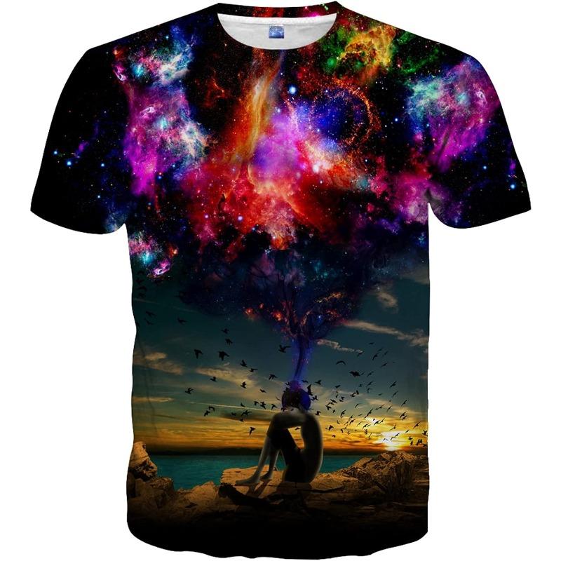 3D Fabric T-Shirt Women Summer Casual Quick Dry Moisture Wicking Fashion Men T Shirt TOP