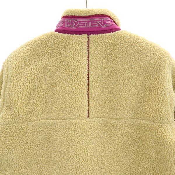HYSTERIC Made in Japan Boa Fleece jacket Beige x pink Women Used